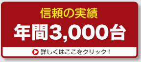 信頼の実績　累計40,000台！